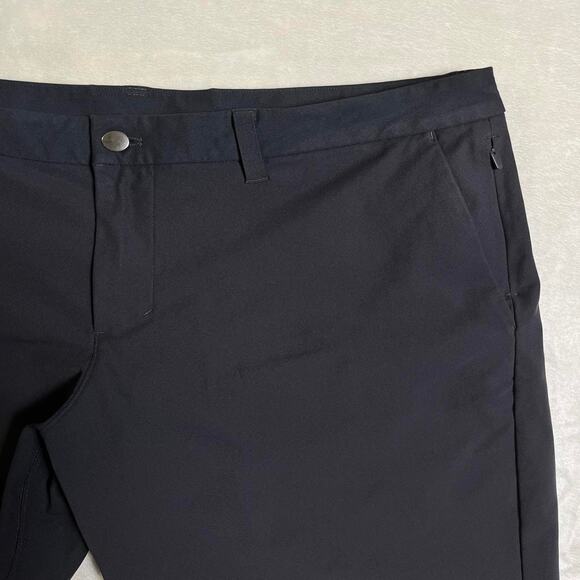 Lululemon Commission Short Men's 36 Warpstreme 11" Obsidian Performance Chino - Picture 2 of 10